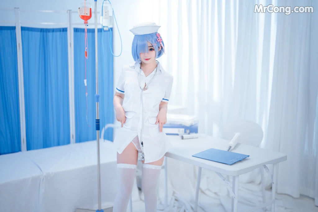 Coser@桜井宁宁 Vol.055: 雷姆护士 (108 photos)