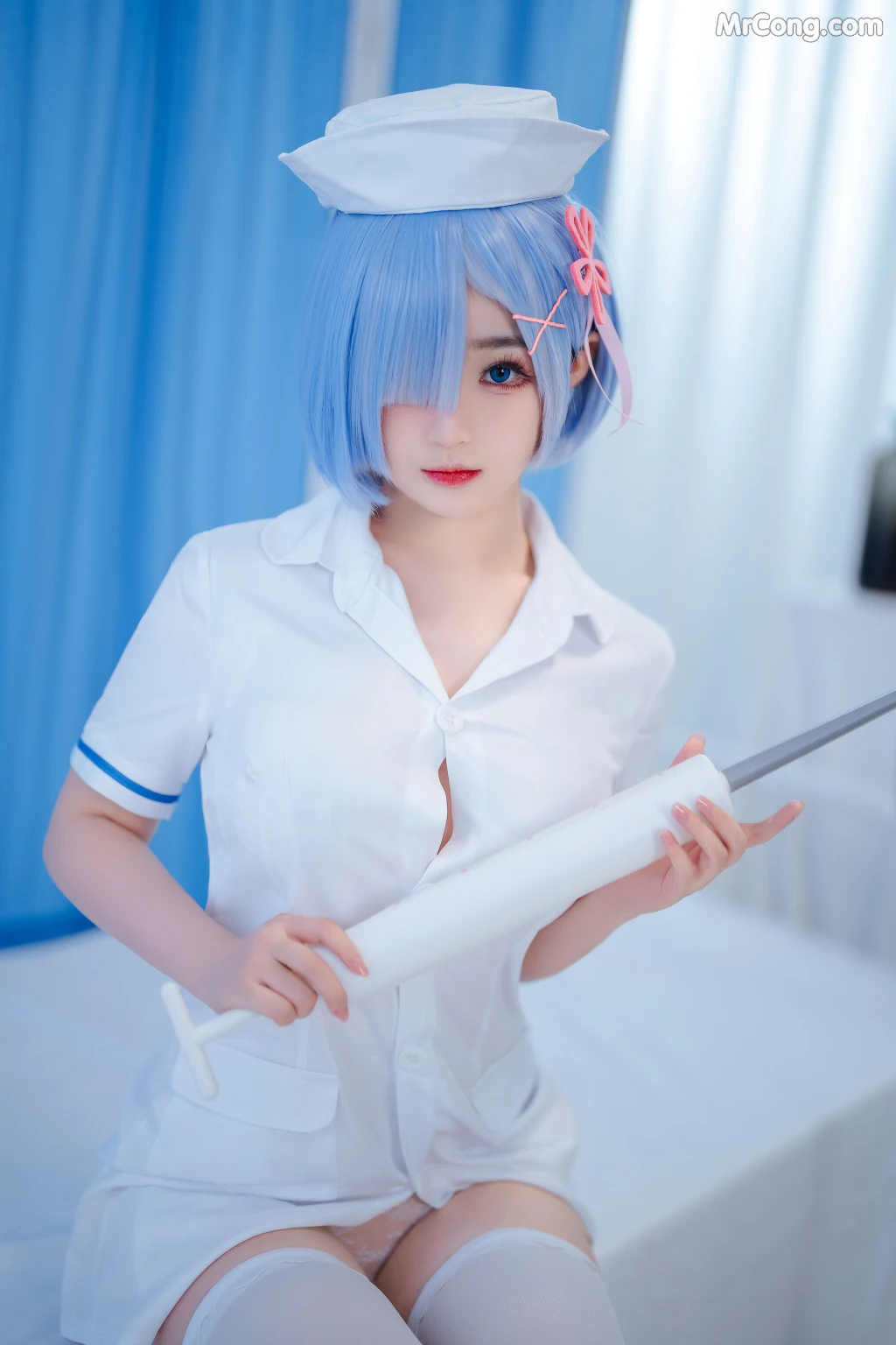 Coser@桜井宁宁 Vol.055: 雷姆护士 (108 photos) – Page 2