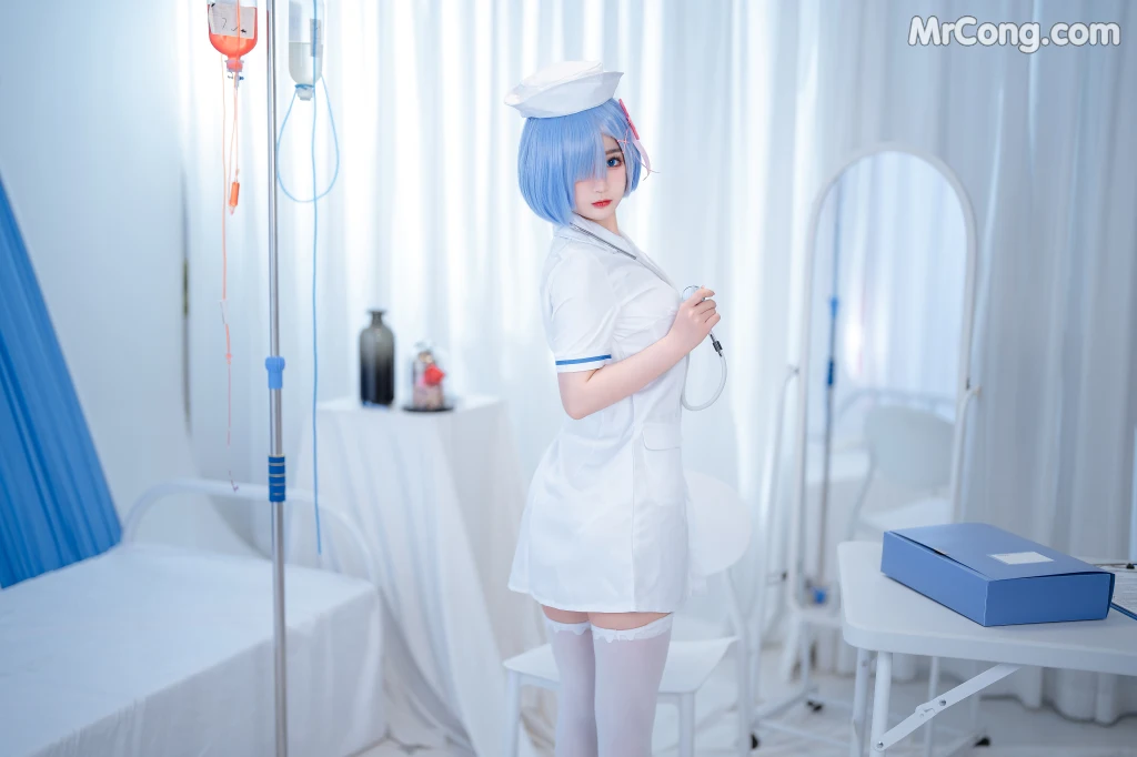 Coser@桜井宁宁 Vol.055: 雷姆护士 (108 photos) – Page 2
