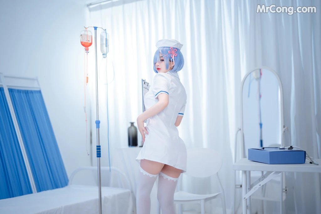Coser@桜井宁宁 Vol.055: 雷姆护士 (108 photos) – Page 3