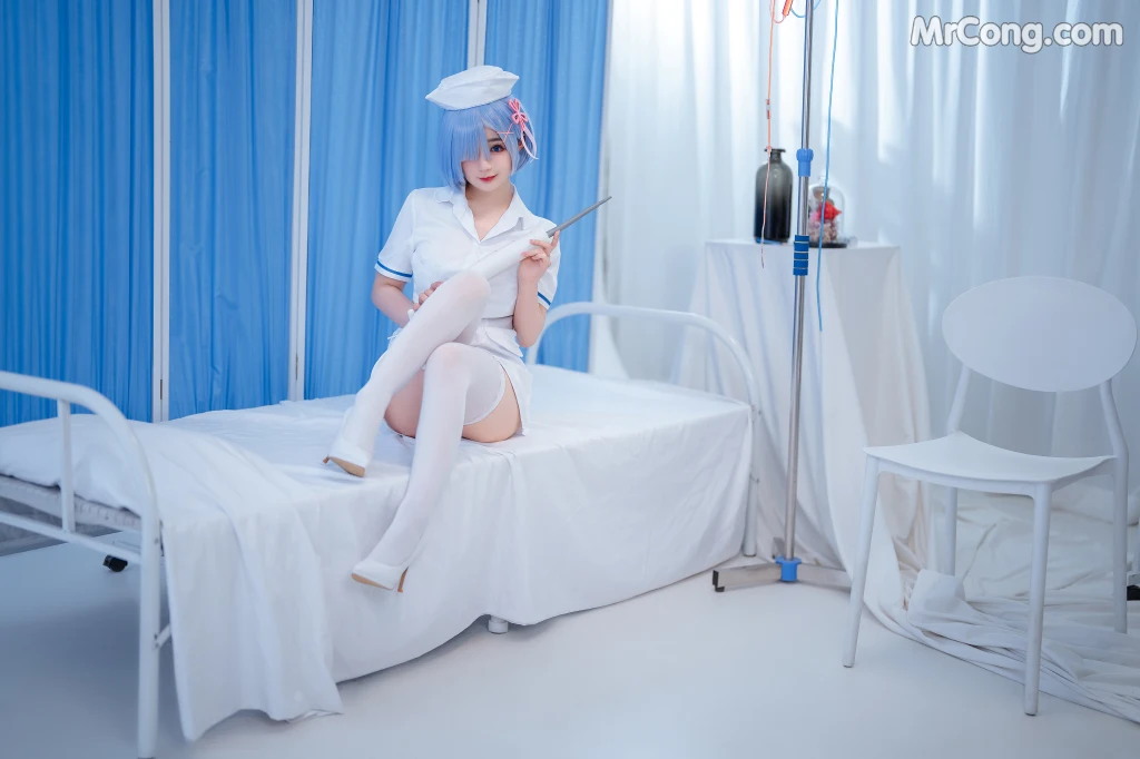 Coser@桜井宁宁 Vol.055: 雷姆护士 (108 photos) – Page 3