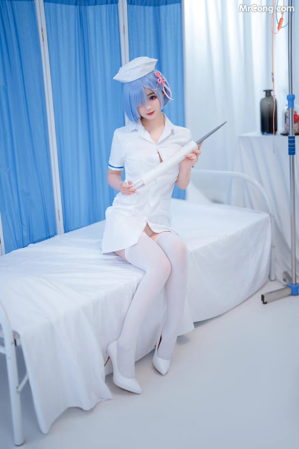 Coser@桜井宁宁 Vol.055: 雷姆护士 (108 photos) – Page 3