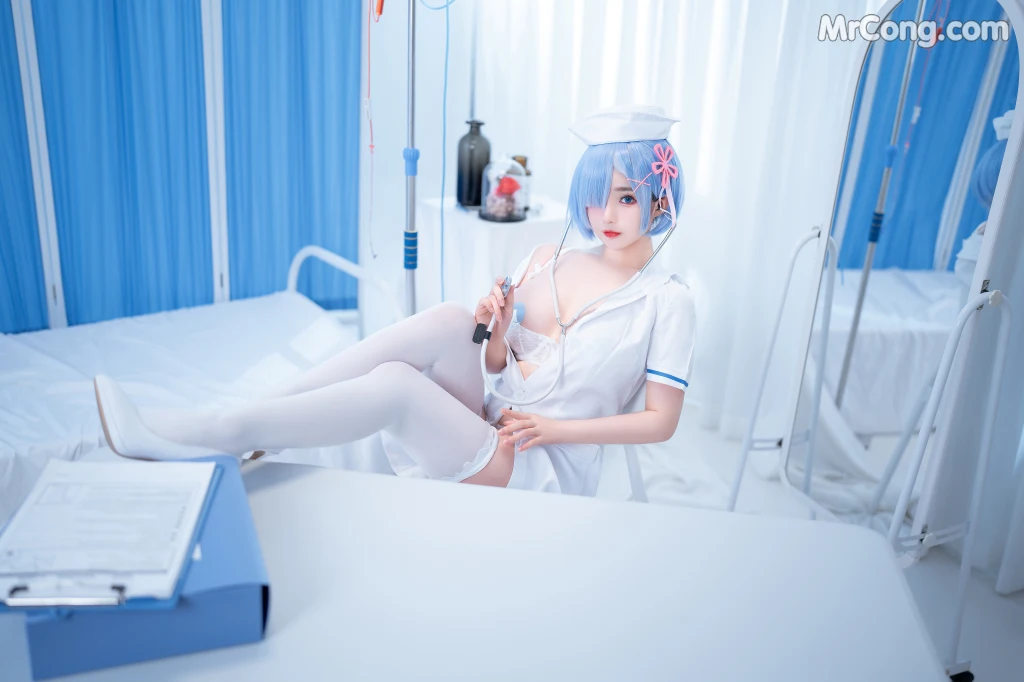 Coser@桜井宁宁 Vol.055: 雷姆护士 (108 photos) – Page 6