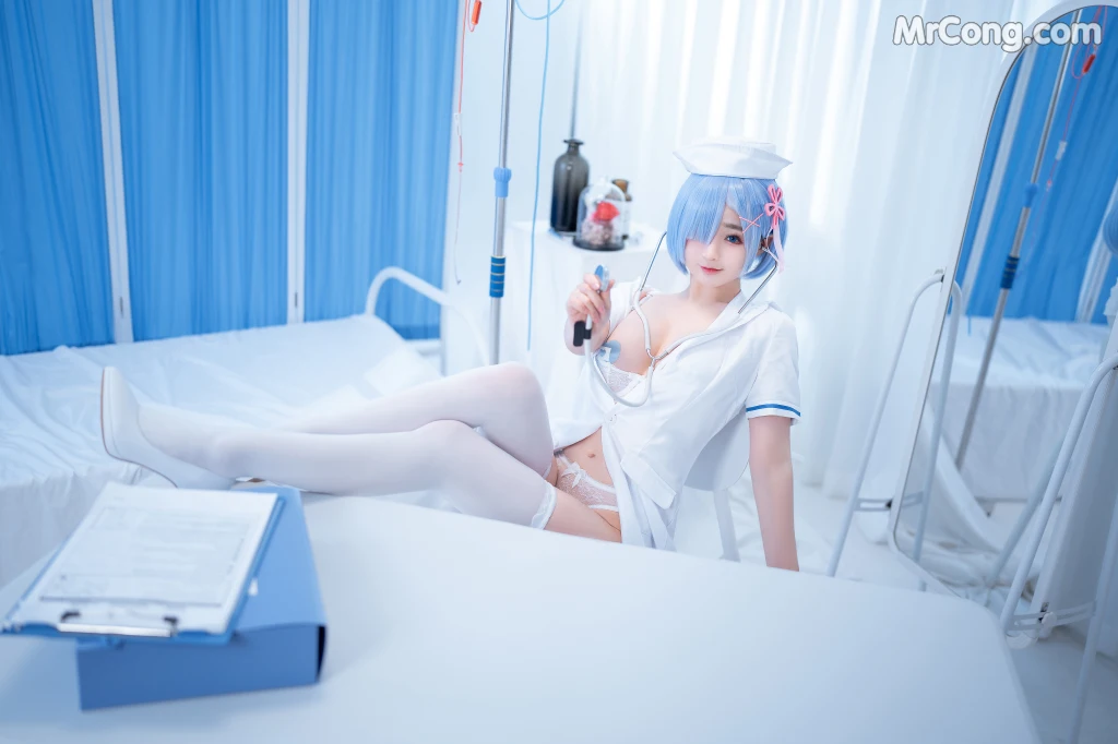 Coser@桜井宁宁 Vol.055: 雷姆护士 (108 photos) – Page 6
