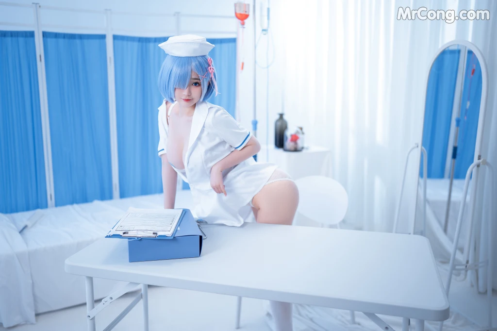 Coser@桜井宁宁 Vol.055: 雷姆护士 (108 photos) – Page 6