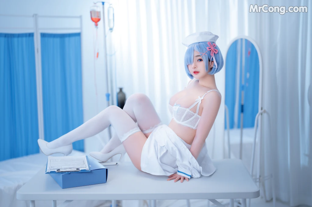 Coser@桜井宁宁 Vol.055: 雷姆护士 (108 photos) – Page 7
