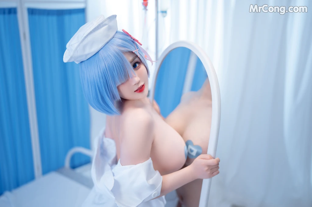 Coser@桜井宁宁 Vol.055: 雷姆护士 (108 photos) – Page 9