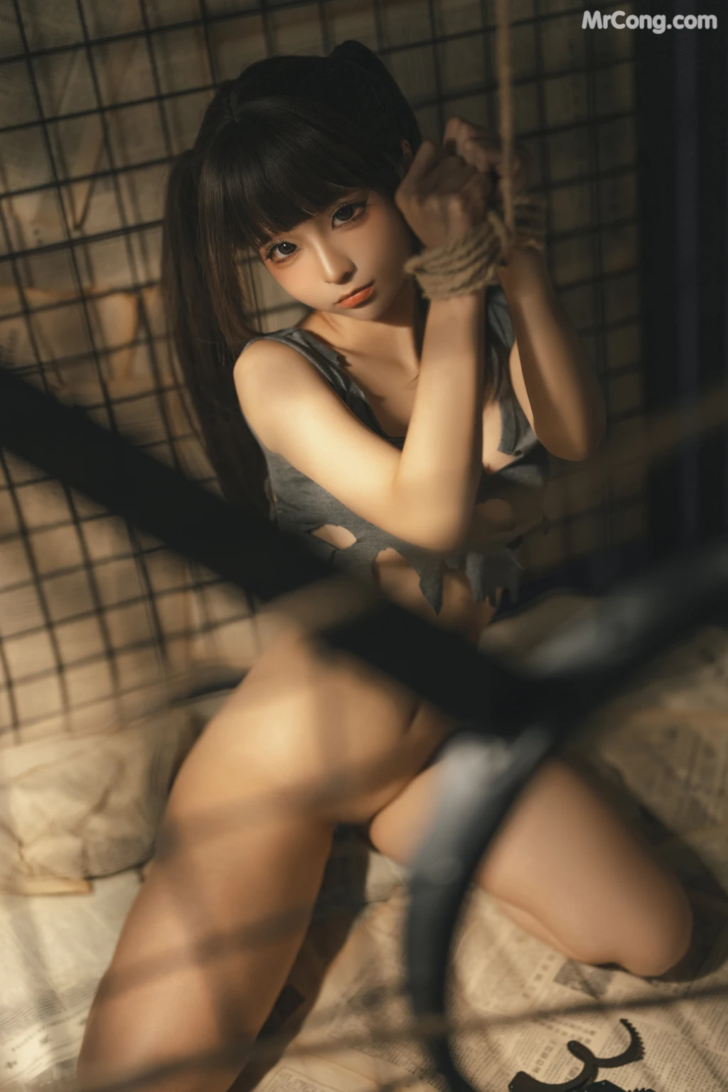 Coser@蠢沫沫 (chunmomo): 审讯 (140 photos) – Page 10