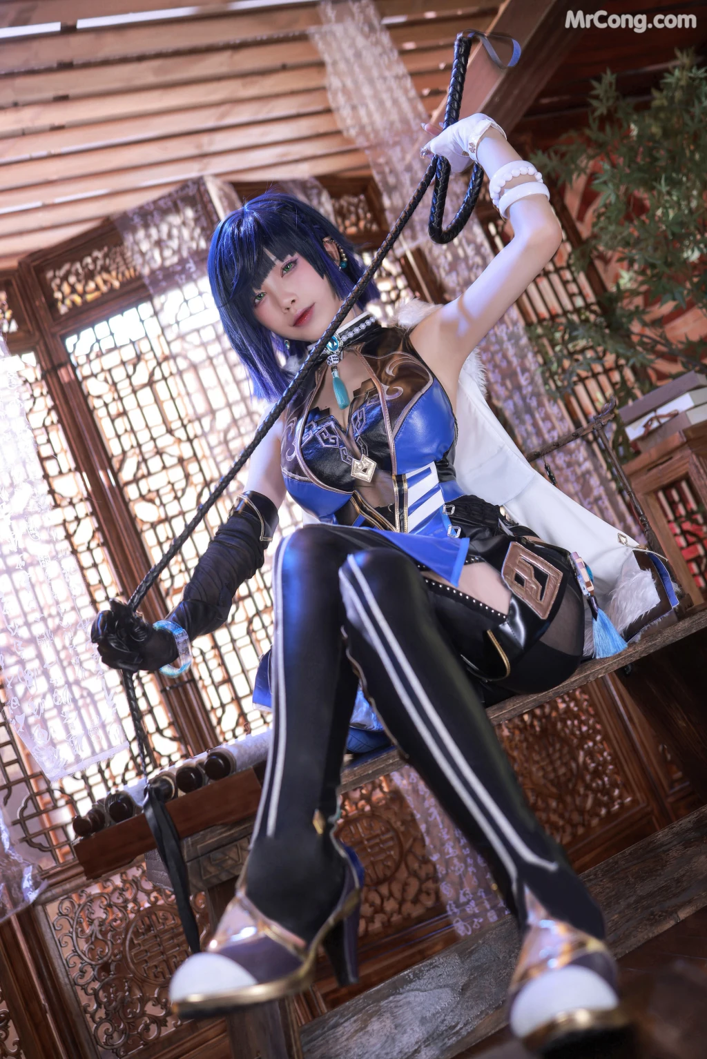 Coser@水淼Aqua Vol.123: 夜兰 (98 photos)