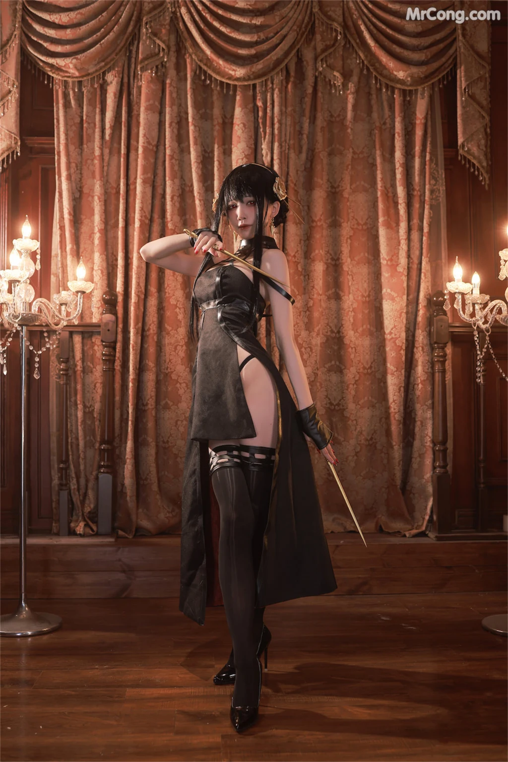 Coser@水淼Aqua Vol.124: 约尔黑礼服 (64 photos)