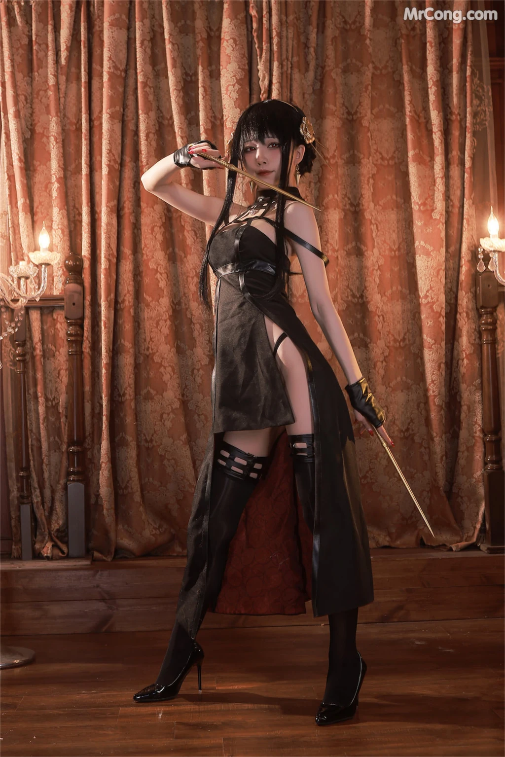 Coser@水淼Aqua Vol.124: 约尔黑礼服 (64 photos)