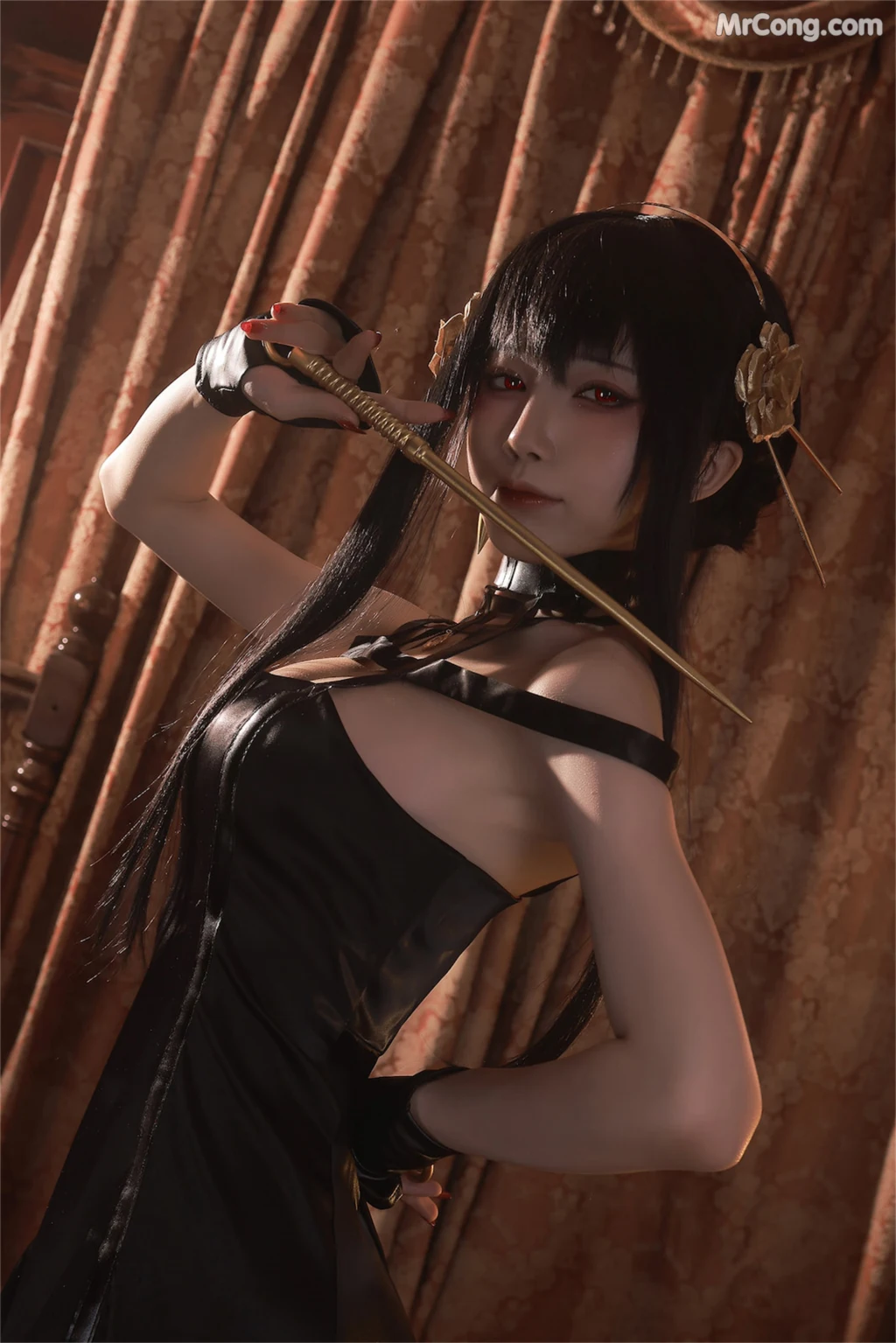 Coser@水淼Aqua Vol.124: 约尔黑礼服 (64 photos)