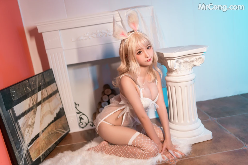 Coser@蠢沫沫 (chunmomo) Vol.061: 小白兔 (40 photos)