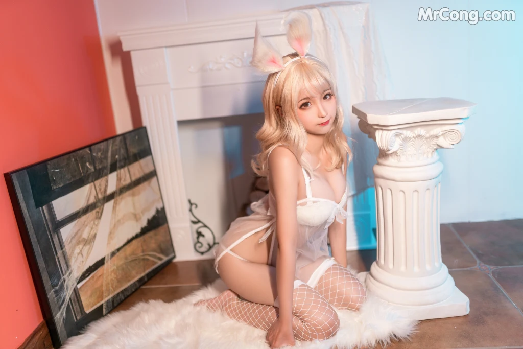 Coser@蠢沫沫 (chunmomo) Vol.061: 小白兔 (40 photos)
