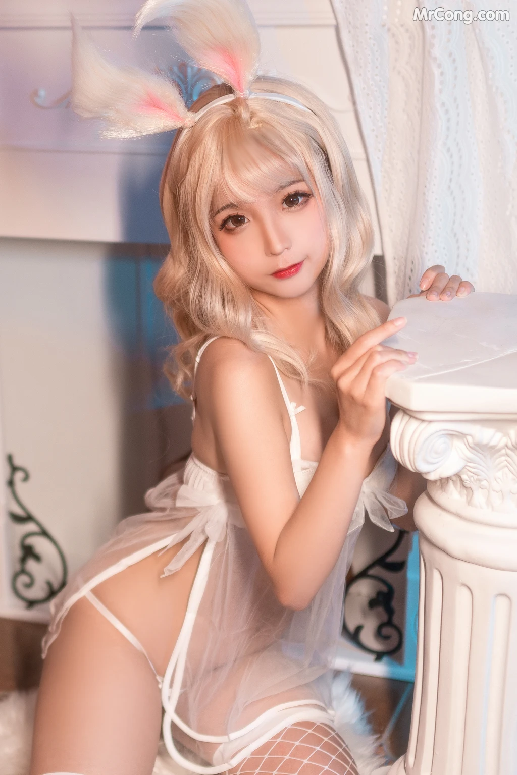 Coser@蠢沫沫 (chunmomo) Vol.061: 小白兔 (40 photos) – Page 4