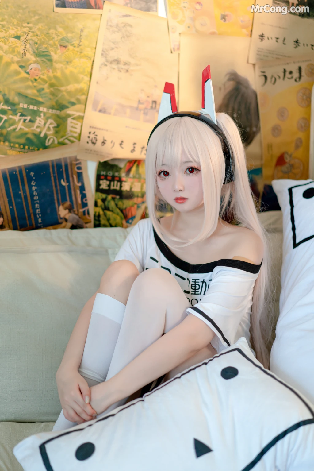 Coser@蠢沫沫 (chunmomo) Vol.062: 碧蓝航线 绫波 (40 photos)