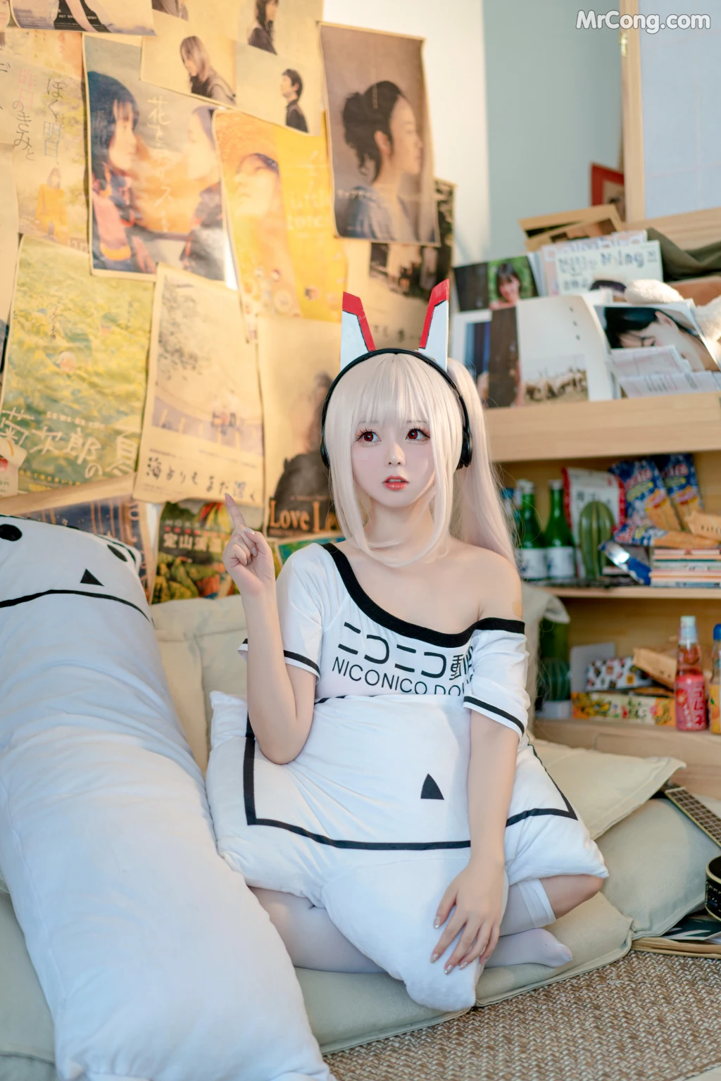 Coser@蠢沫沫 (chunmomo) Vol.062: 碧蓝航线 绫波 (40 photos)