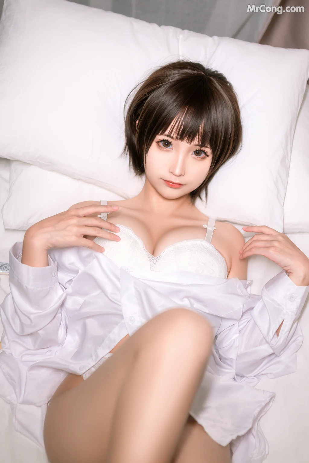 Coser@蠢沫沫 (chunmomo) Vol.063: 白衬衫 (40 photos) – Page 2