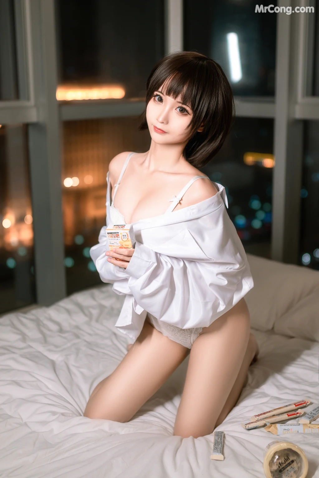 Coser@蠢沫沫 (chunmomo) Vol.063: 白衬衫 (40 photos) – Page 3