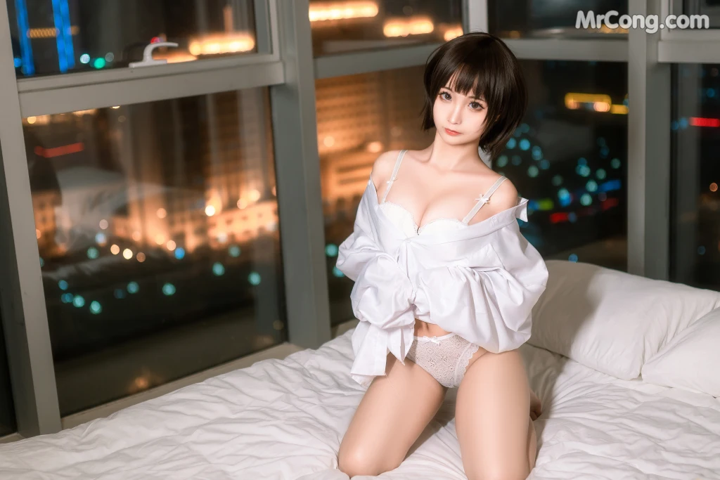 Coser@蠢沫沫 (chunmomo) Vol.063: 白衬衫 (40 photos) – Page 3