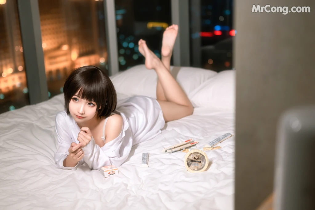 Coser@蠢沫沫 (chunmomo) Vol.063: 白衬衫 (40 photos) – Page 3