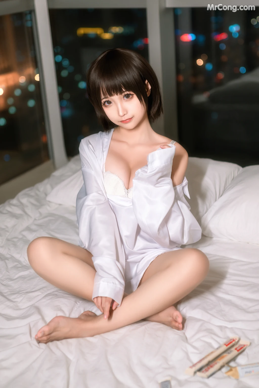 Coser@蠢沫沫 (chunmomo) Vol.063: 白衬衫 (40 photos) – Page 4