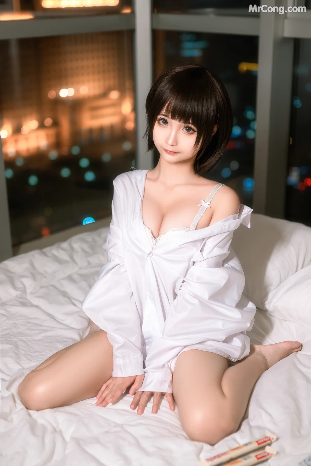 Coser@蠢沫沫 (chunmomo) Vol.063: 白衬衫 (40 photos) – Page 4