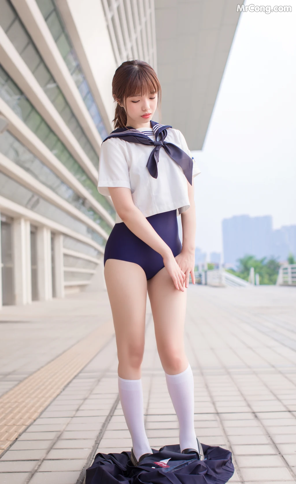 Coser@雯妹不讲道理 No.005: JK (20 photos) – Page 2