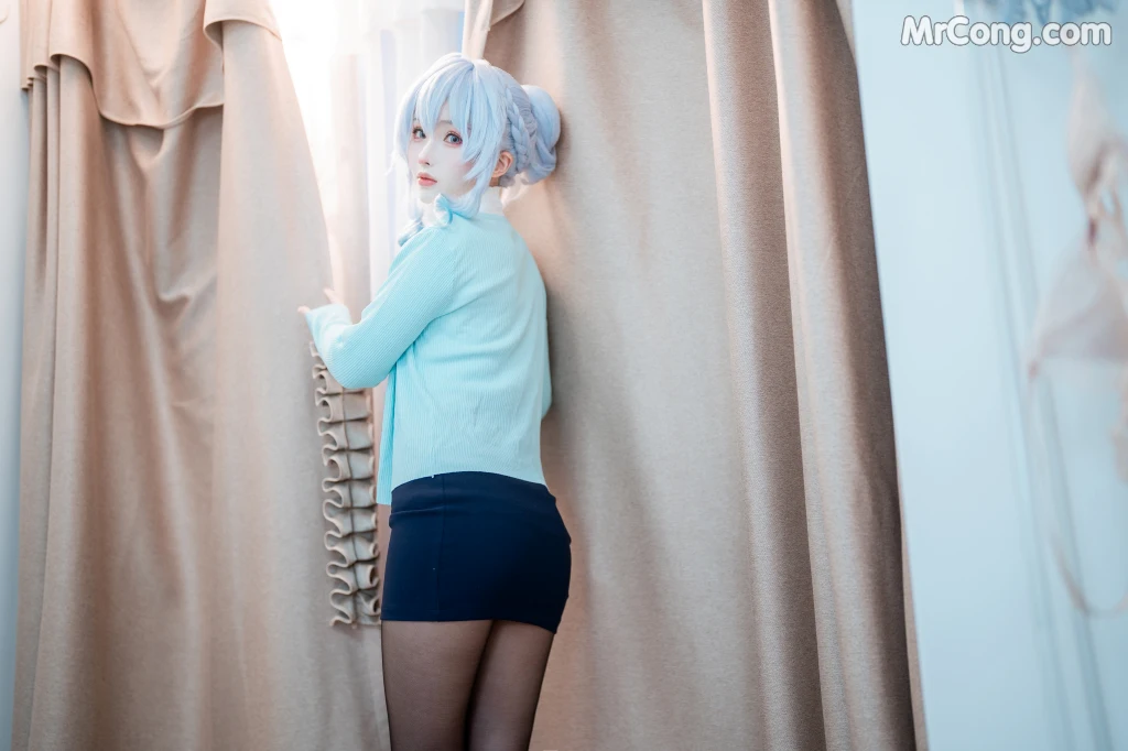 Coser@rioko凉凉子 Vol.100: 雪女 (80 photos + 13 videos)