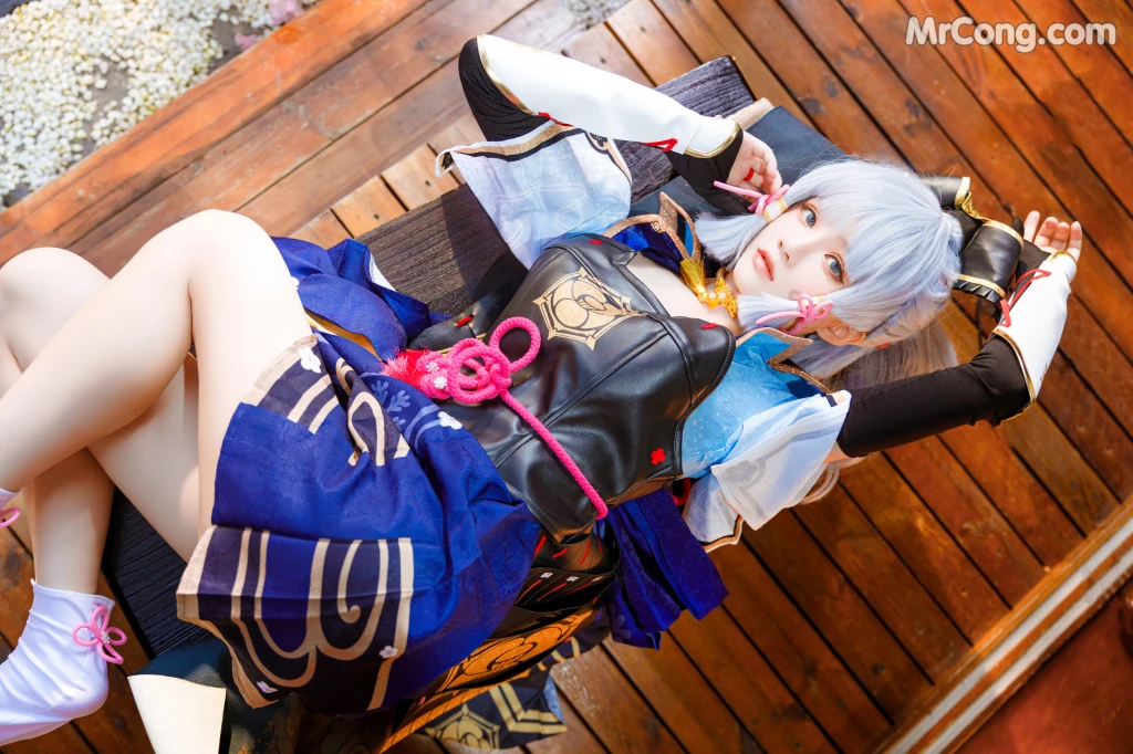 Coser@桜桃喵 Vol.130: 神里绫华 (34 photos + 2 videos) – Page 3