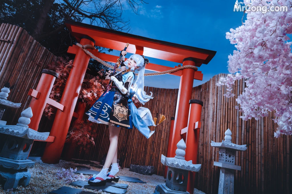 Coser@桜桃喵 Vol.130: 神里绫华 (34 photos + 2 videos) – Page 3