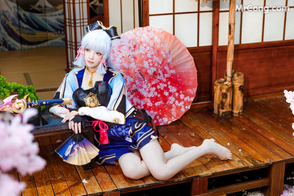 Coser@桜桃喵 Vol.130: 神里绫华 (34 photos + 2 videos) – Page 4