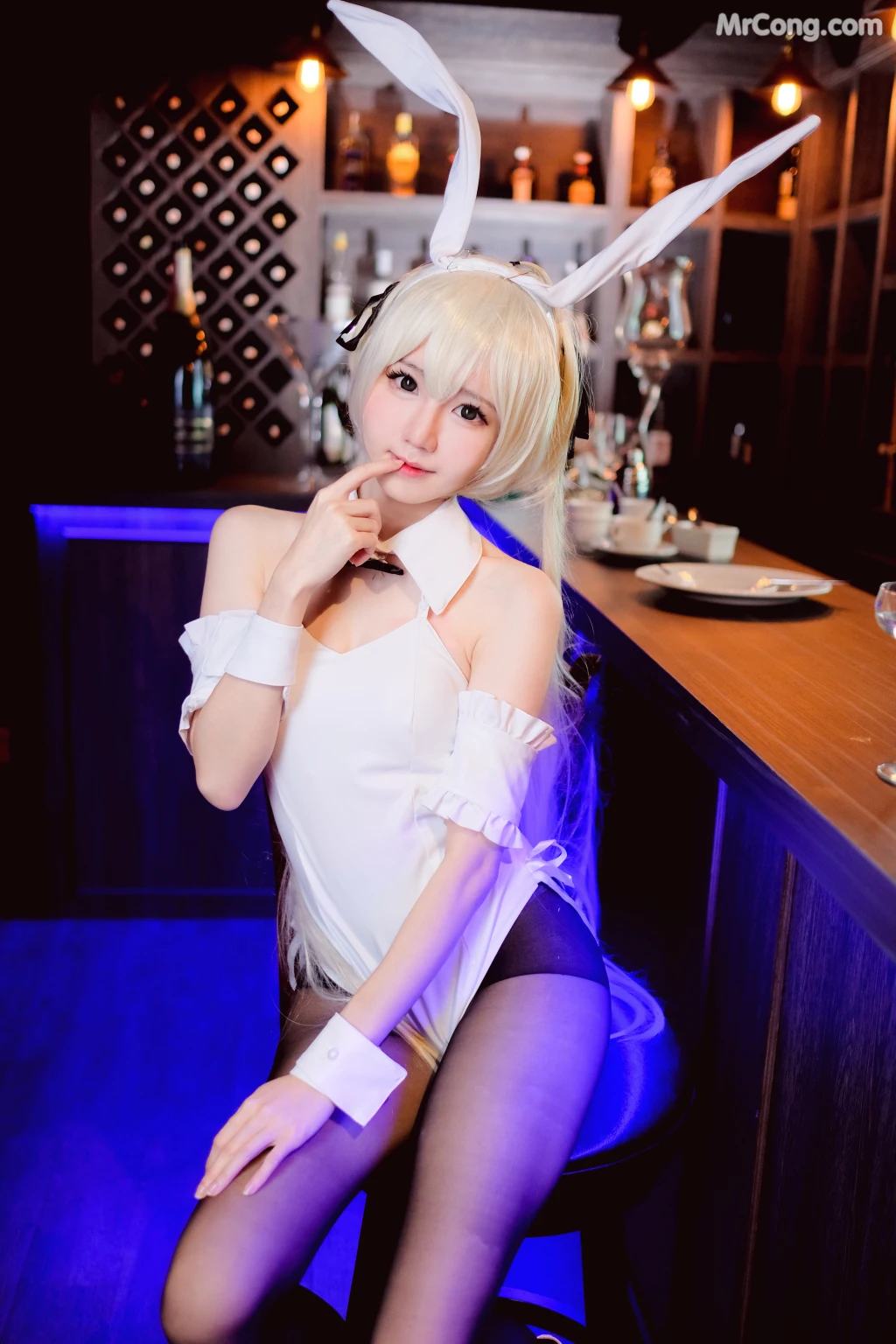 Coser@Sally多啦雪 (Sally Dorasnow): Sora Kasugano Bunny Suit (22 photos)
