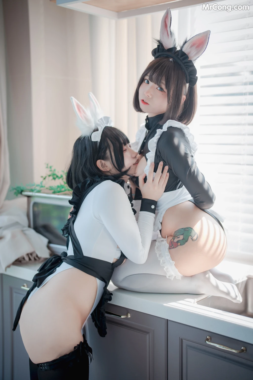 DJAWA Photo – Maruemon (마루에몽) & Mimmi (밈미): “Maid Mansion W²” (Update HQ) (123 photos) – Page 6