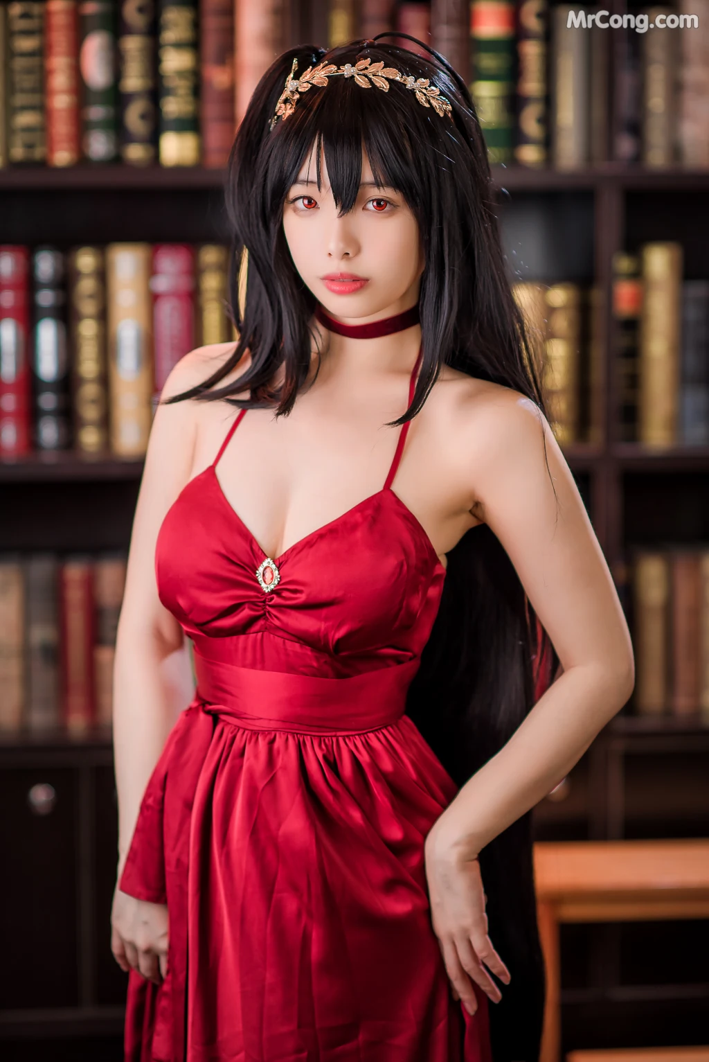 Coser@雯妹不讲道理 No.007: 碧蓝航线大凤礼服 (43 photos)