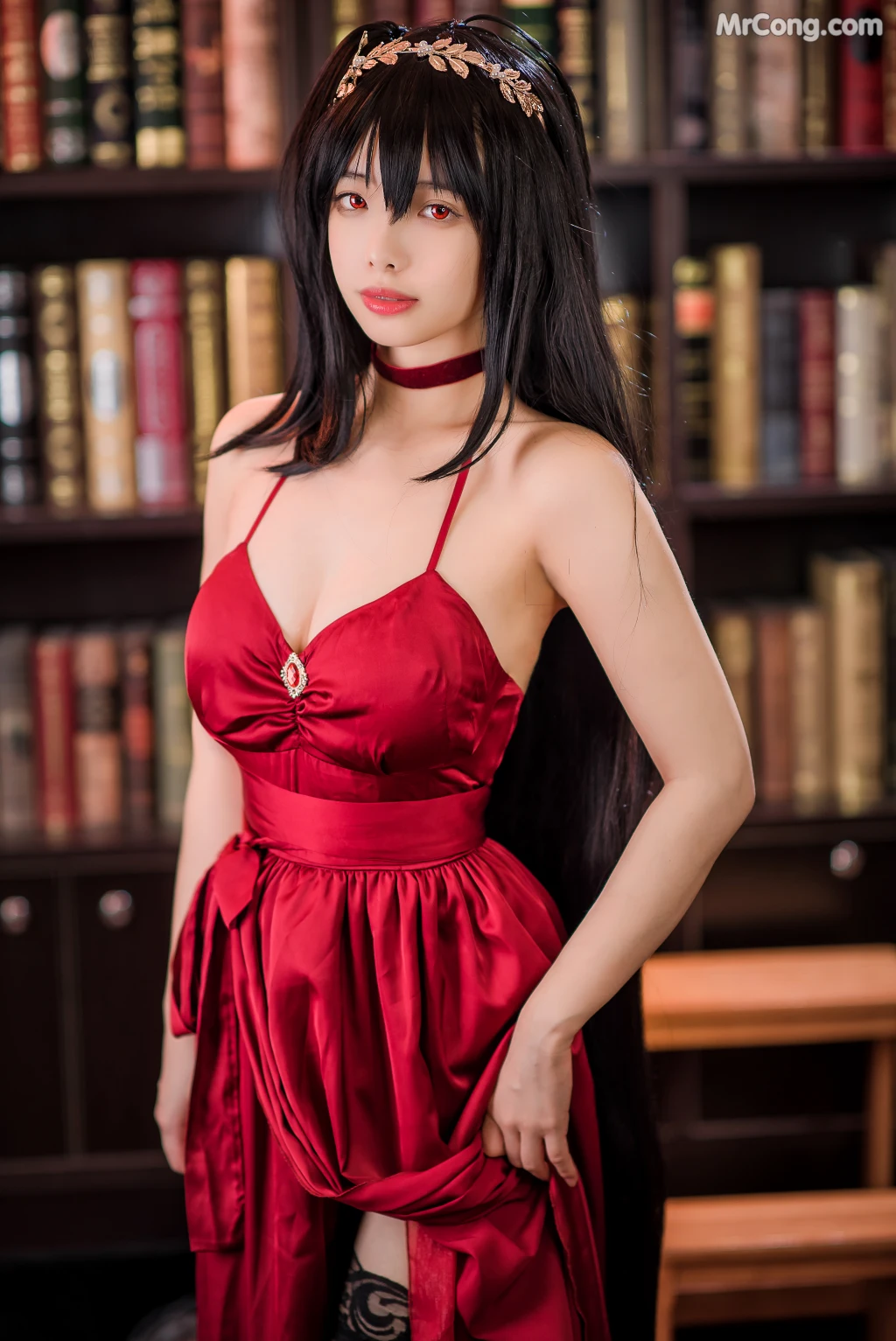 Coser@雯妹不讲道理 No.007: 碧蓝航线大凤礼服 (43 photos)