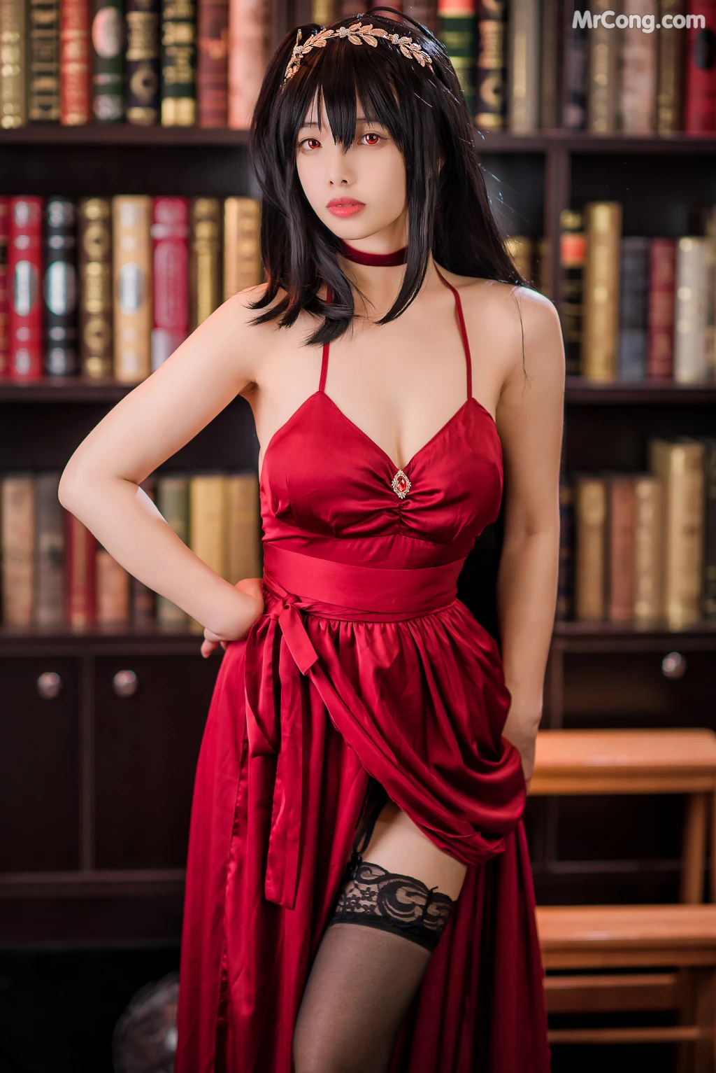 Coser@雯妹不讲道理 No.007: 碧蓝航线大凤礼服 (43 photos)