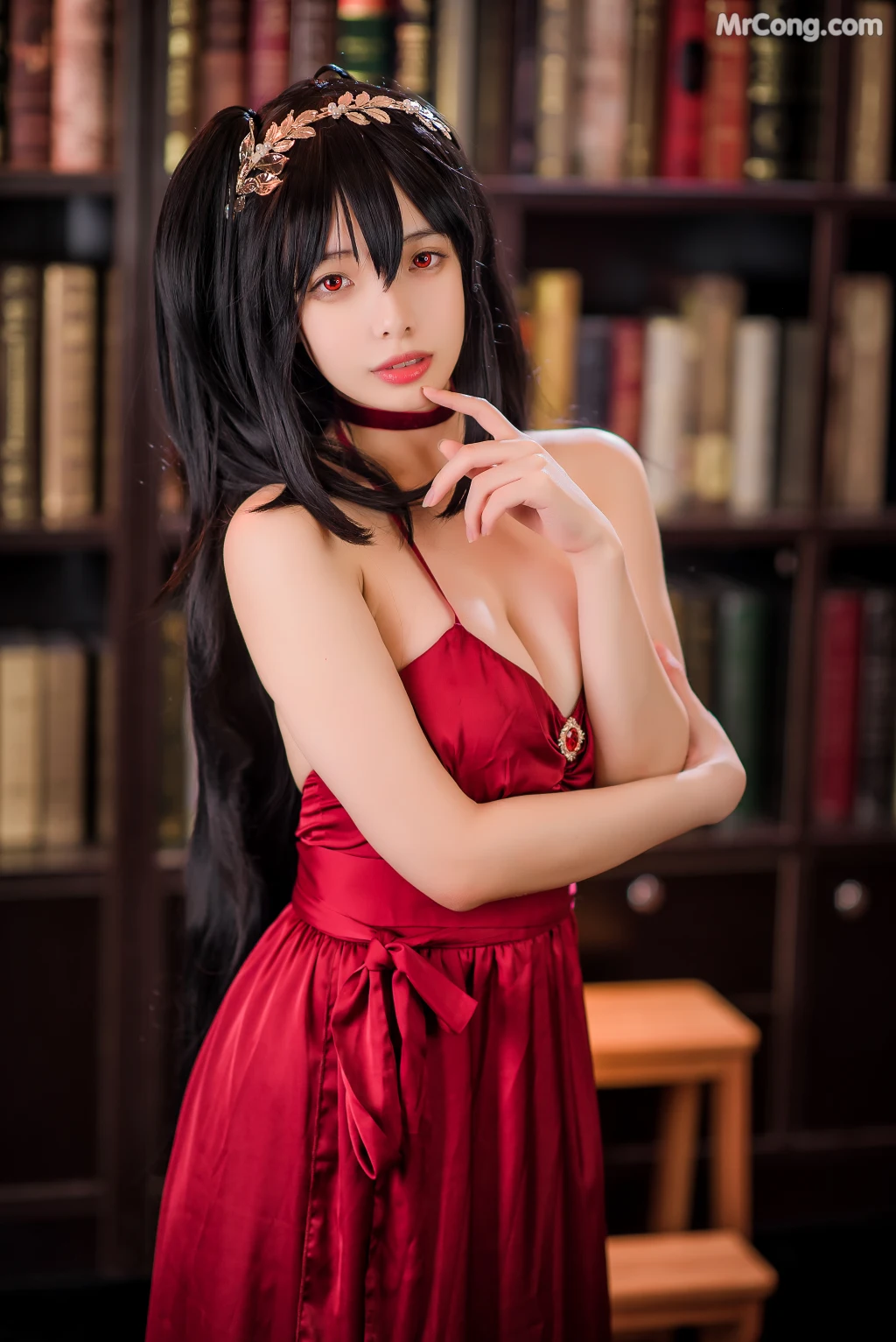 Coser@雯妹不讲道理 No.007: 碧蓝航线大凤礼服 (43 photos)