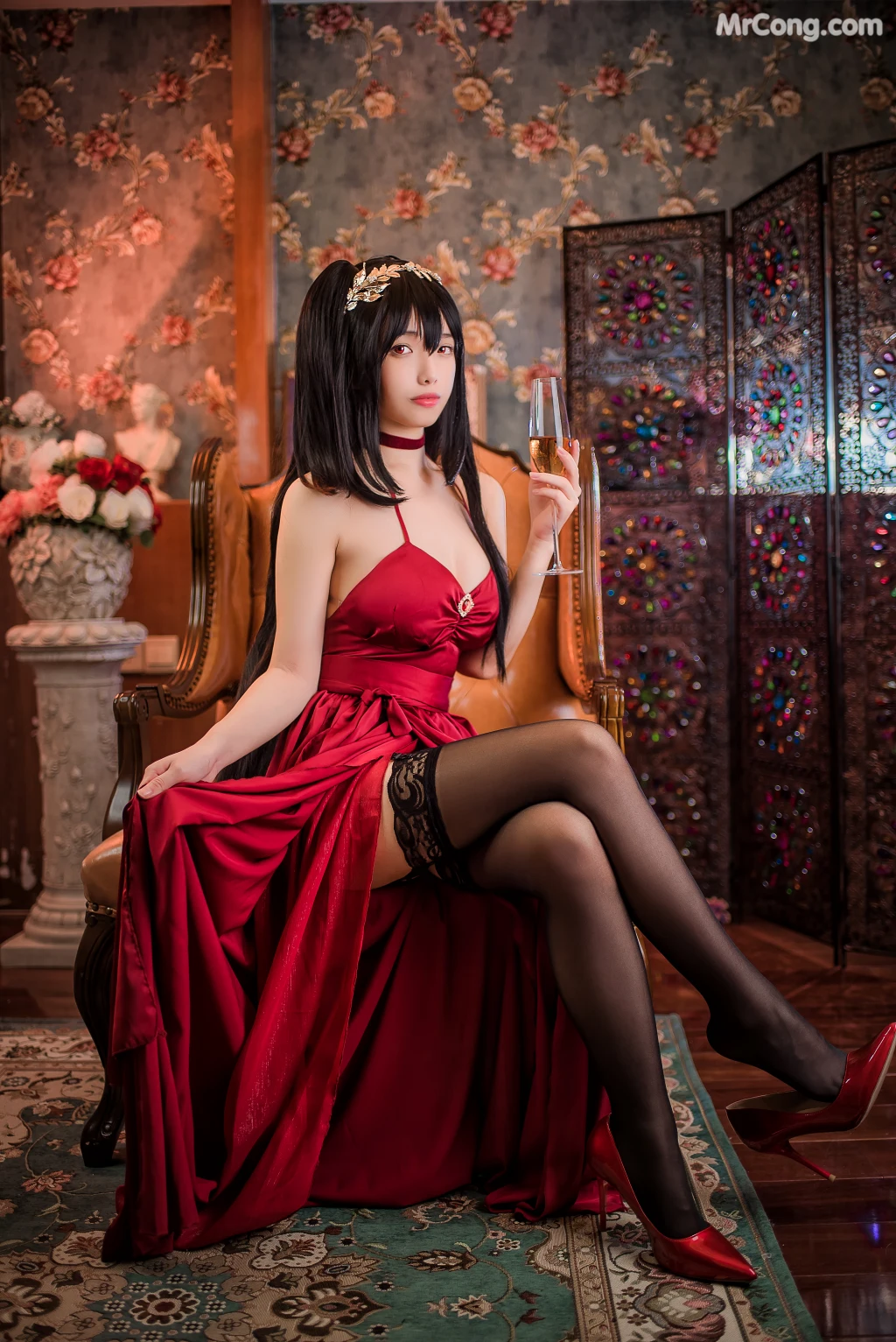 Coser@雯妹不讲道理 No.007: 碧蓝航线大凤礼服 (43 photos) – Page 2