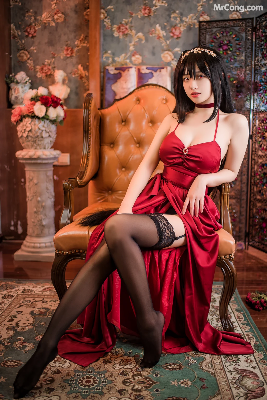 Coser@雯妹不讲道理 No.007: 碧蓝航线大凤礼服 (43 photos) – Page 3