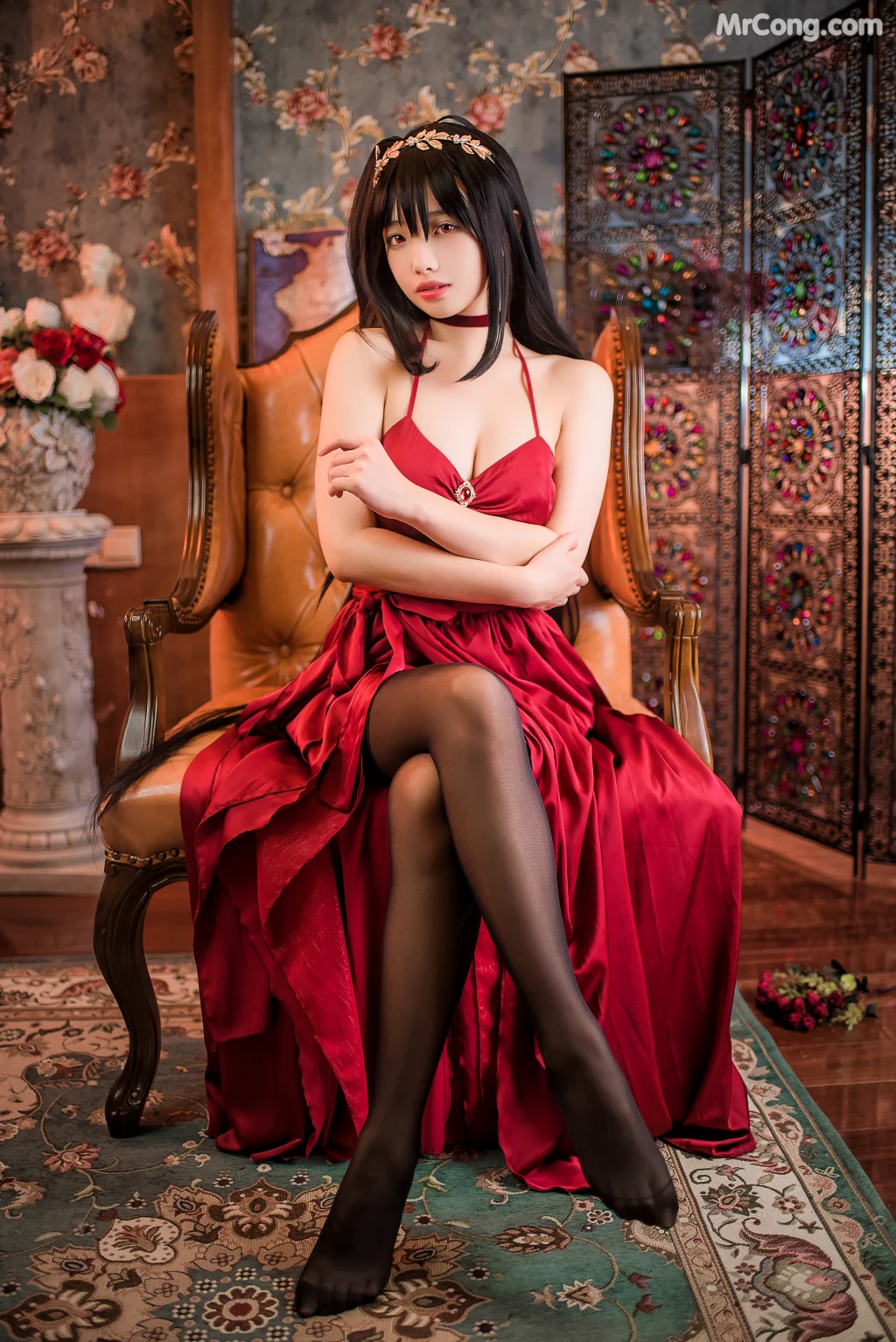 Coser@雯妹不讲道理 No.007: 碧蓝航线大凤礼服 (43 photos) – Page 3