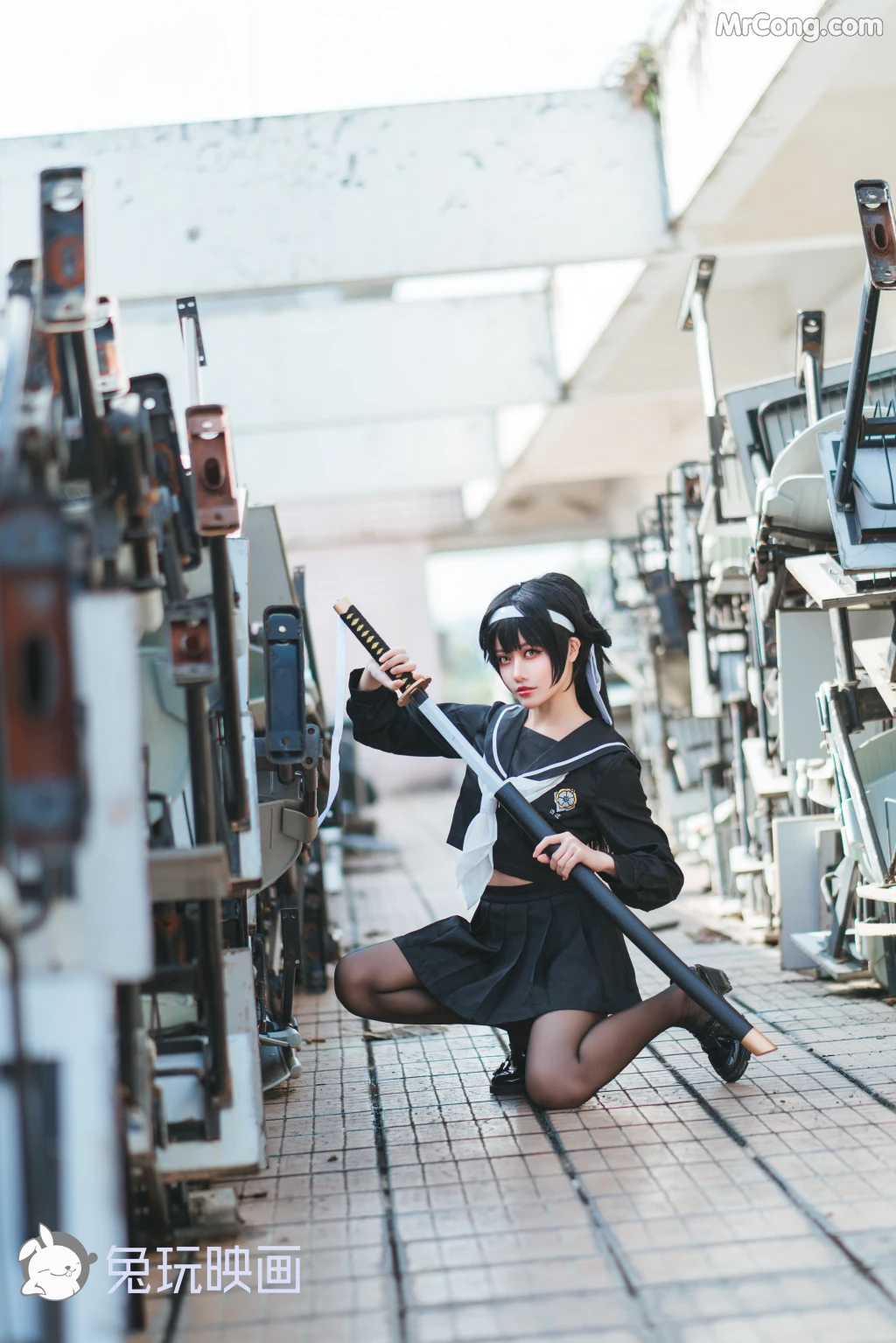 Cosplay@兔玩映画 Vol.001: 爱宕高雄 (49 photos)