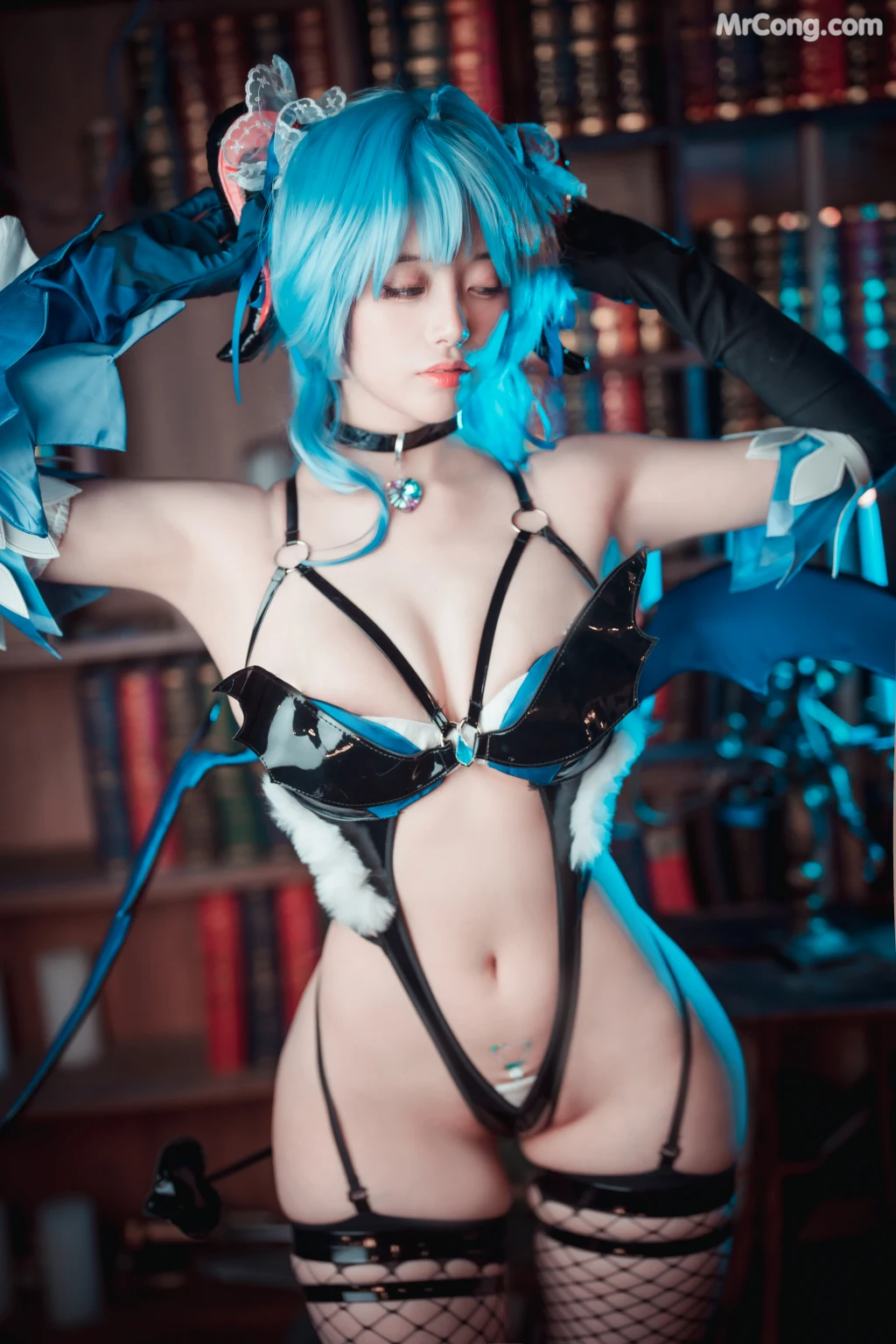 DJAWA Photo – ZziZzi: “Ganyu Succubus (Genshin Impact)” + S.ver (104 photos)