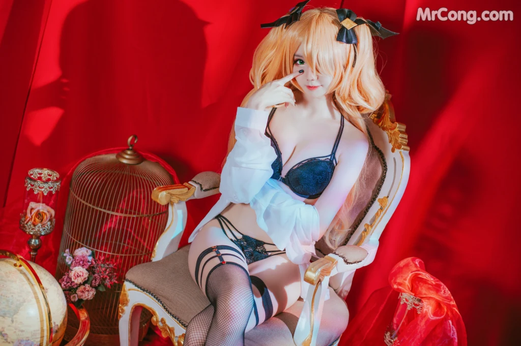 Coser@Sally多啦雪 (Sally Dorasnow): Fischl Gothic Lingerie (53 photos) – Page 2