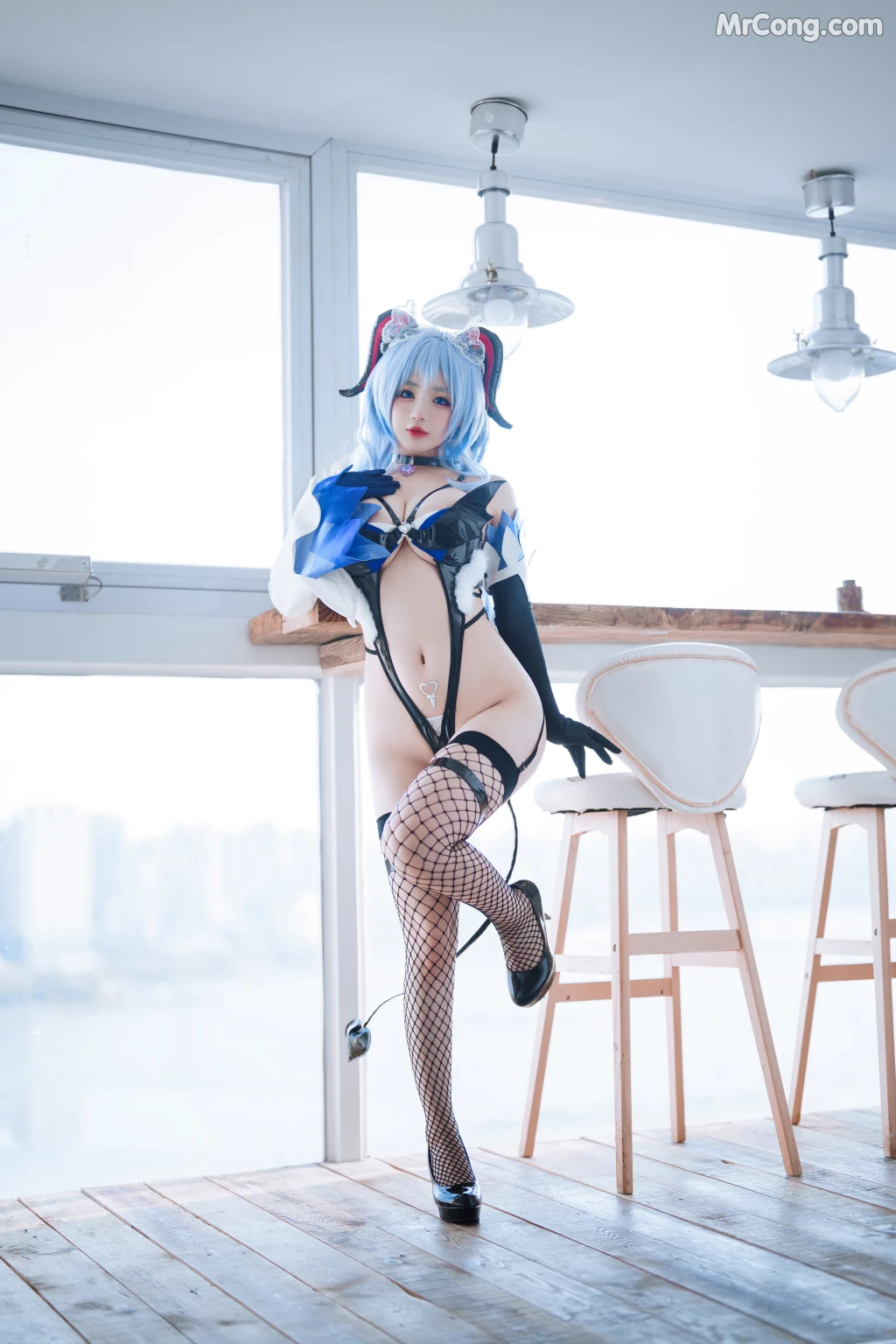 Coser@桜井宁宁 Vol.057: 甘雨 (69 photos)