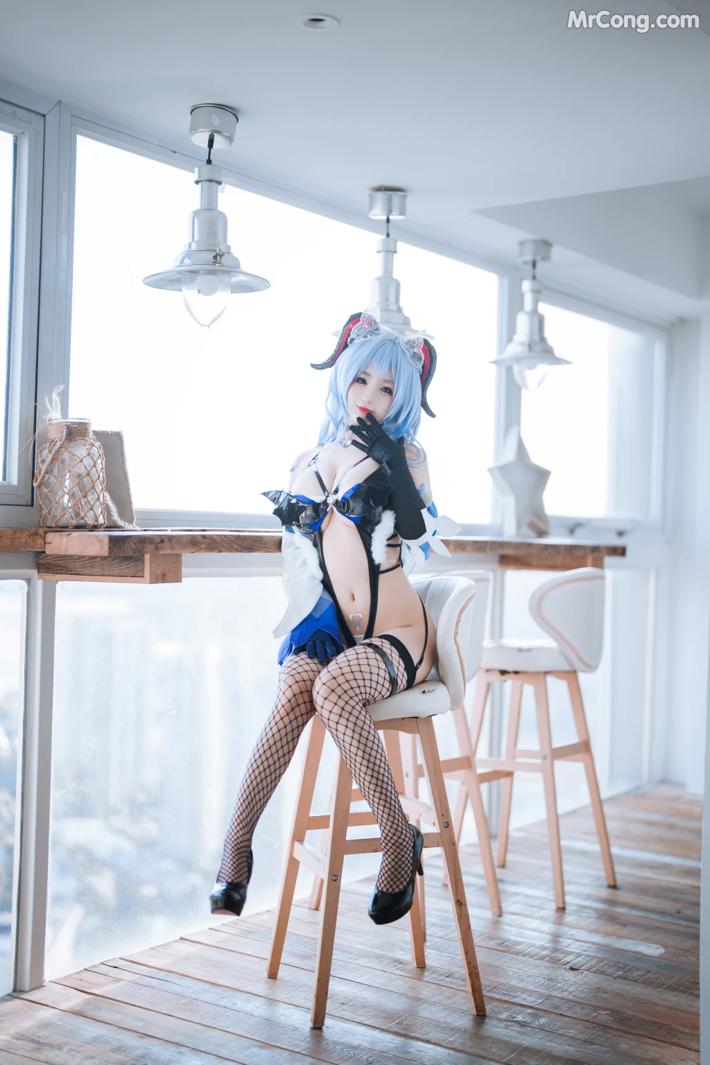 Coser@桜井宁宁 Vol.057: 甘雨 (69 photos)