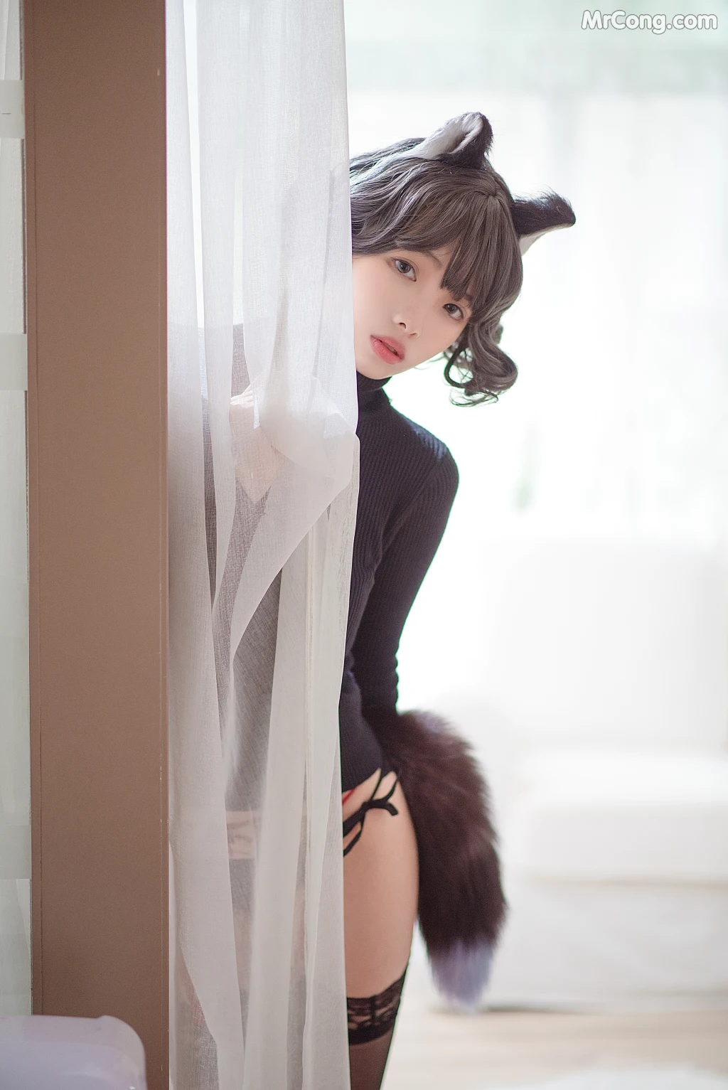 Coser@雯妹不讲道理 No.009: 黑猫内衣 (31 photos) – Page 2