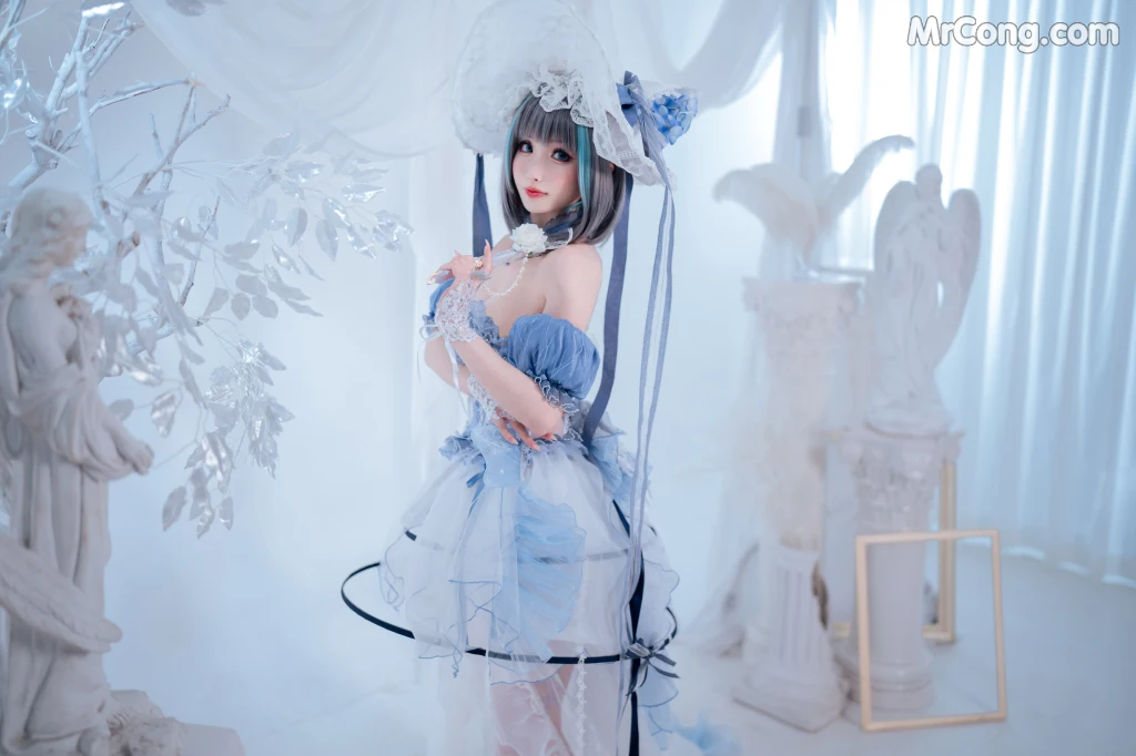 Coser@rioko凉凉子 Vol.101: 柴郡冰雪公主 (40 photos)
