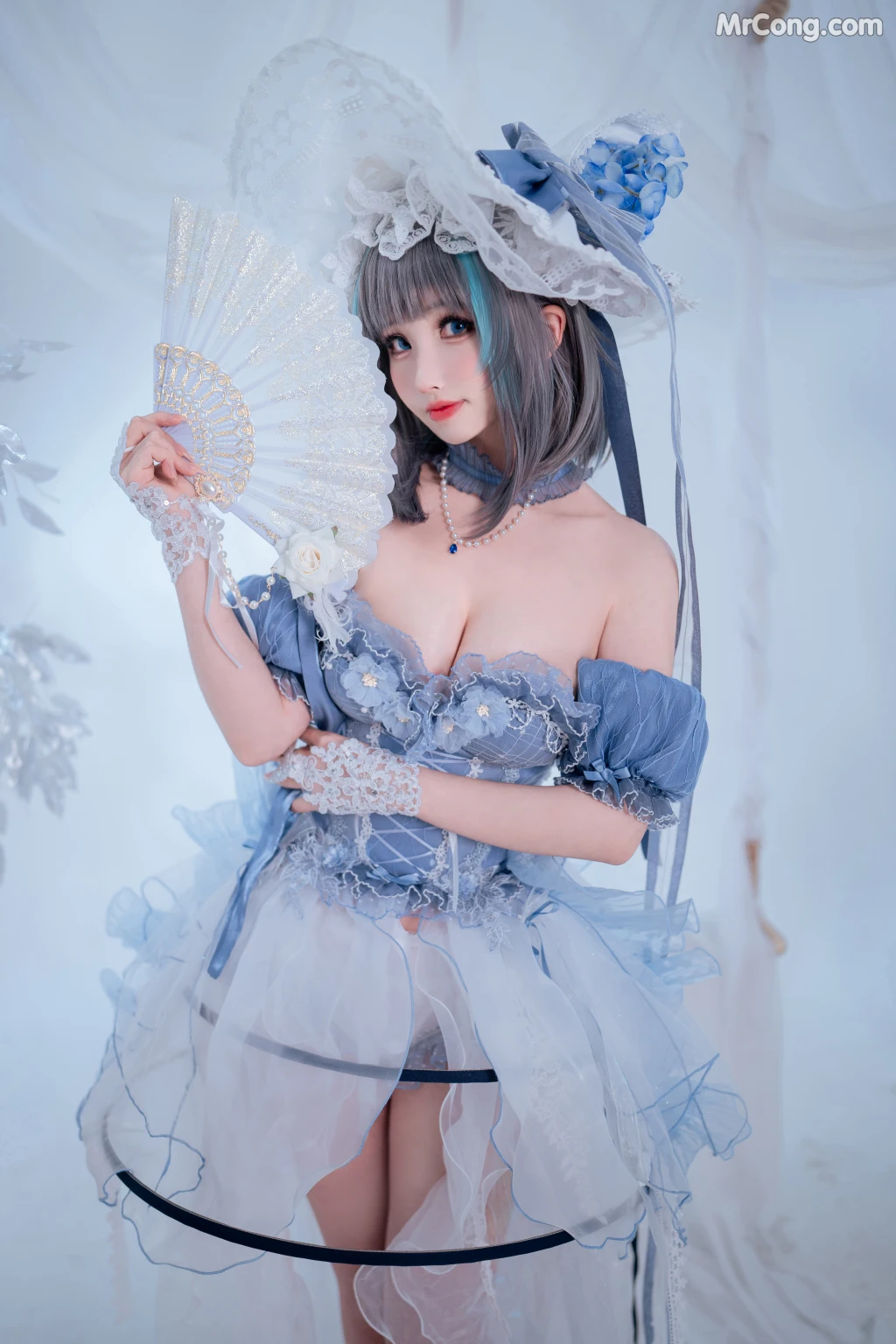 Coser@rioko凉凉子 Vol.101: 柴郡冰雪公主 (40 photos)