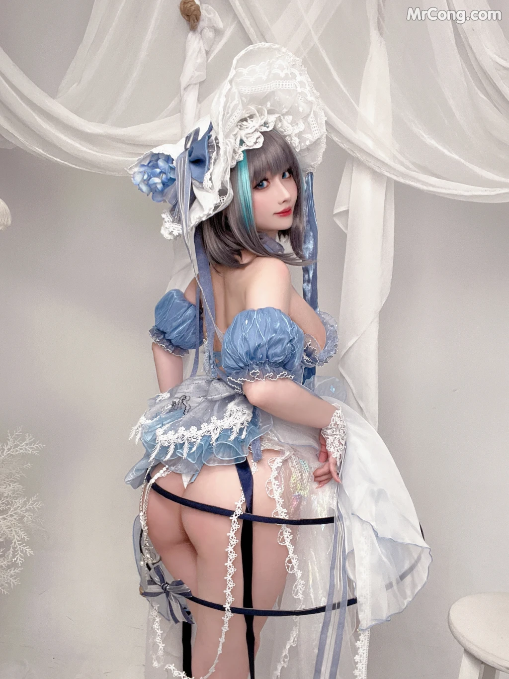 Coser@rioko凉凉子 Vol.101: 柴郡冰雪公主 (40 photos) – Page 4
